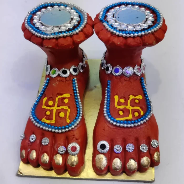 Designer Mata laxmi charan paduka