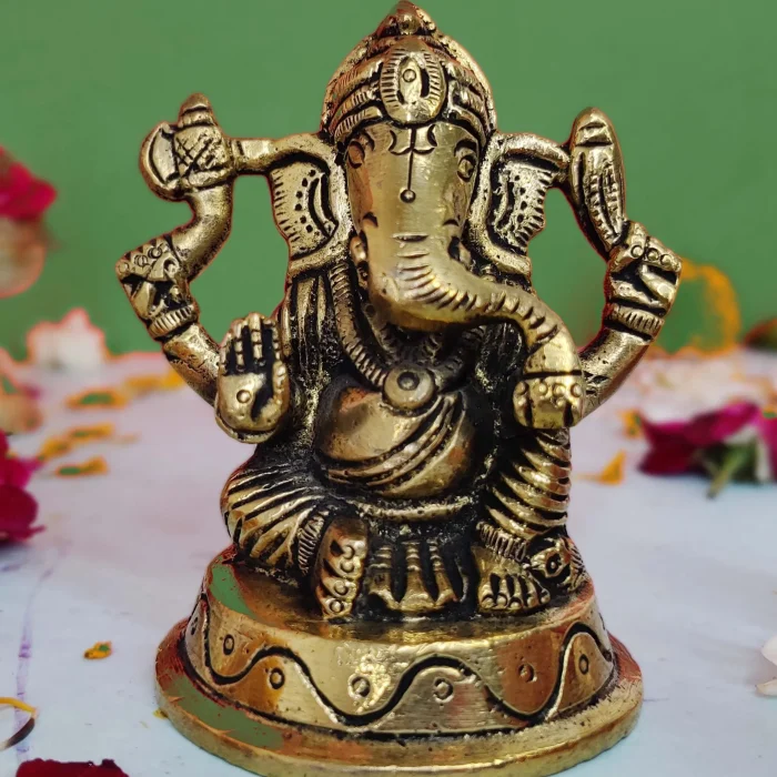Traditional Brass Ganesha