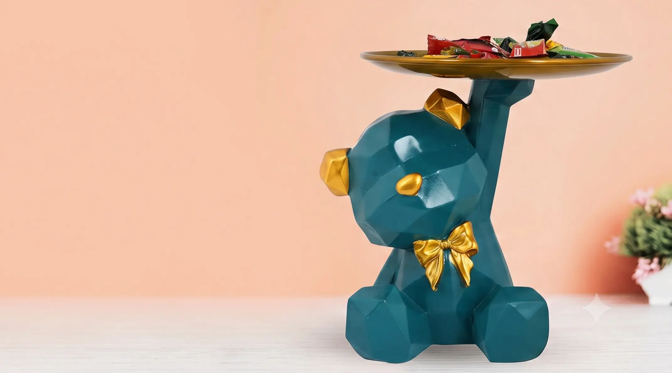 bear craft platter