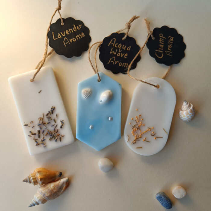 Scented wax sachet combo pack of 3 Aroma(Champa, Deep Ocean, Lavender) Candle