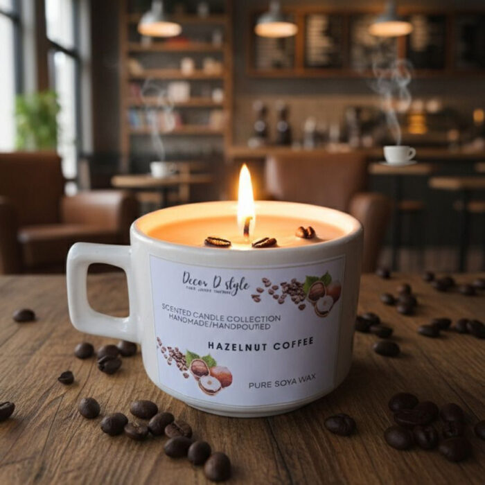 Pure Hazelnut Coffee Candle Candle