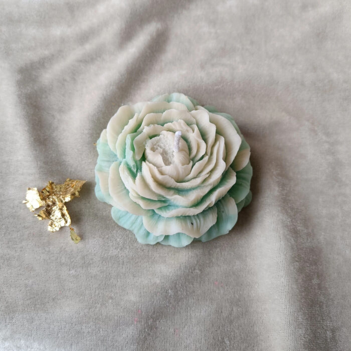 peony flower candle with ylang ylang flower aroma Candle